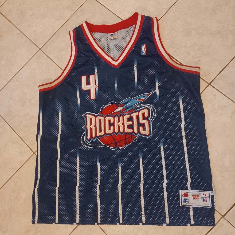 Charles Barkley Houston rockets authentic jersey sz.52